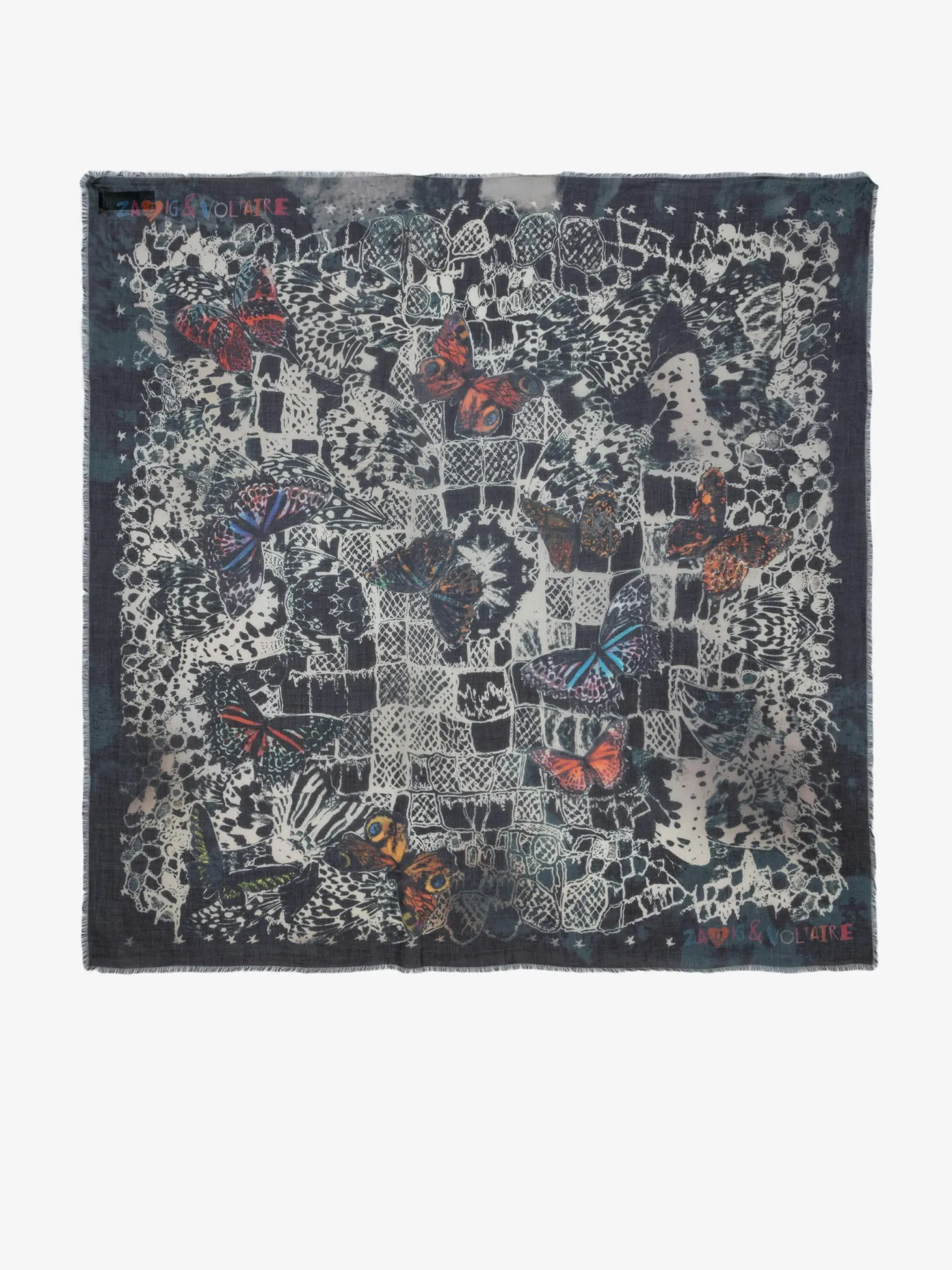 Flash Sale Zadig & Voltaire Kerry Scarf Ink