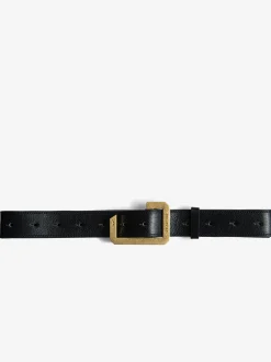 Sale Zadig & Voltaire La Cecilia Belt Ink