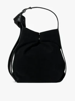 Shop Zadig & Voltaire Le Cecilia Hobo Bag Black