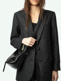 Shop Zadig & Voltaire Le Cecilia XS Bag Black