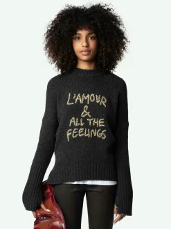 Cheap Zadig & Voltaire Malta Sweater Anthracite