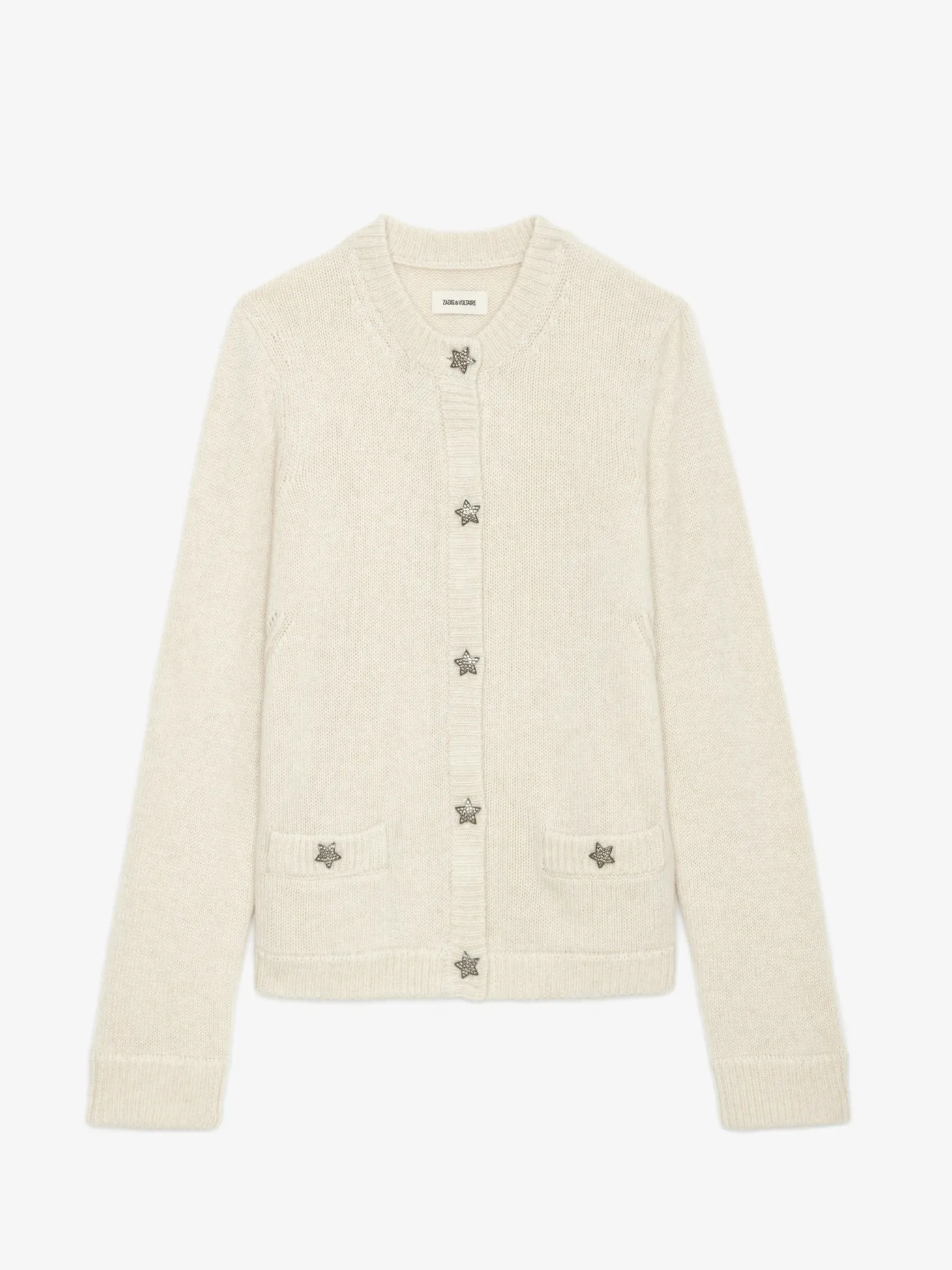 Store Zadig & Voltaire Marcya Cashmere CardiganNEW Ecru