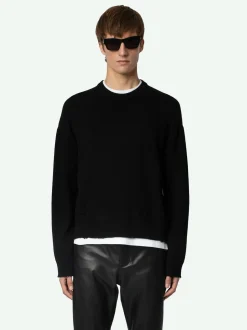 Best Sale Zadig & Voltaire Marko Wool Sweater Black