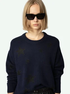 Cheap Zadig & Voltaire Markus Cashmere SweaterNEW Encre