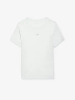 Store Zadig & Voltaire Marta Diamante Wings T-shirt White