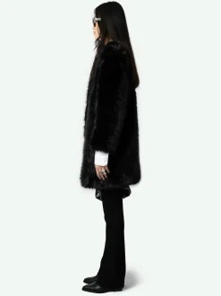 Cheap Zadig & Voltaire Milas CoatNEW Black