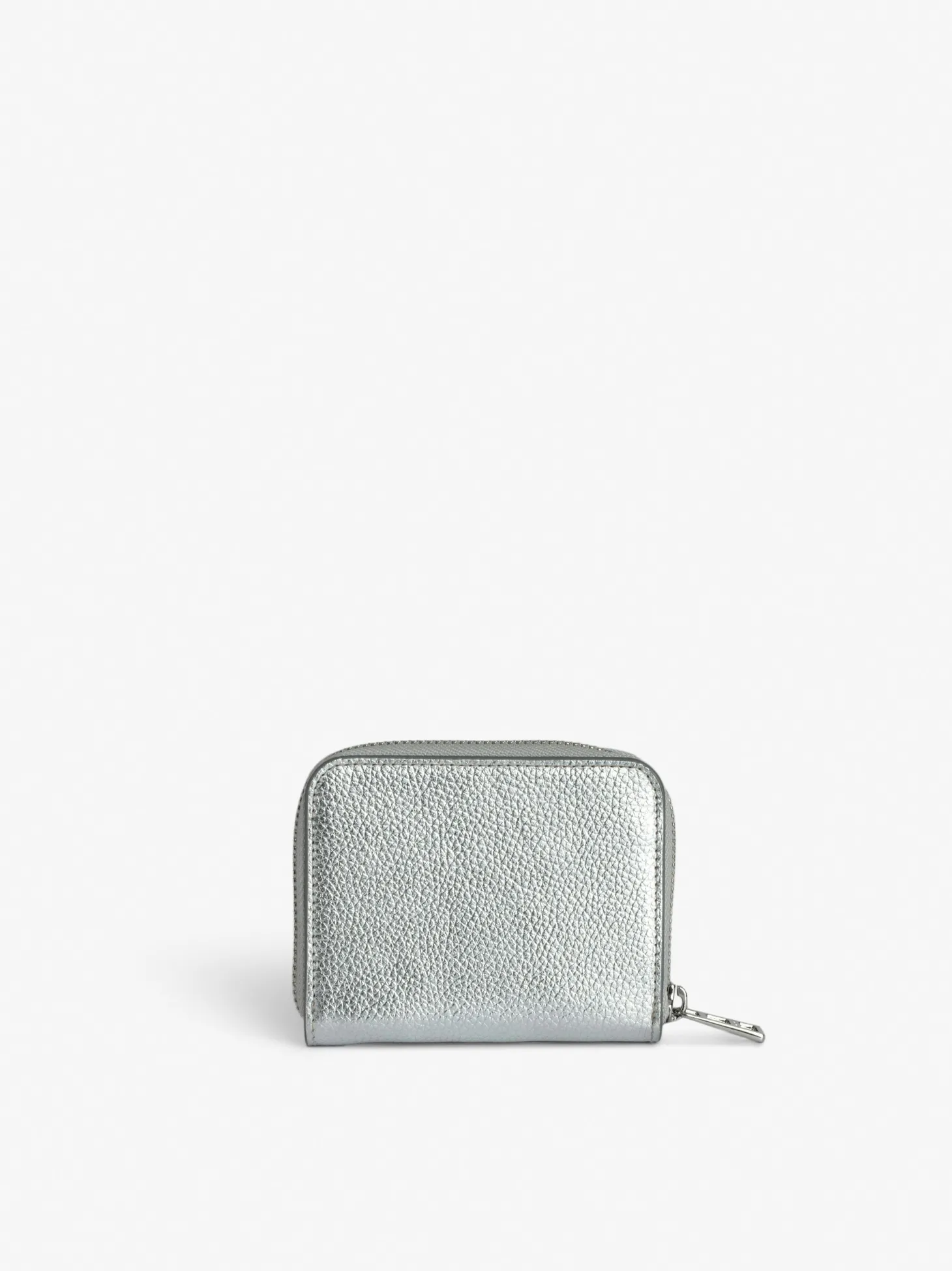 Store Zadig & Voltaire Mini ZV Coin Purse Silver