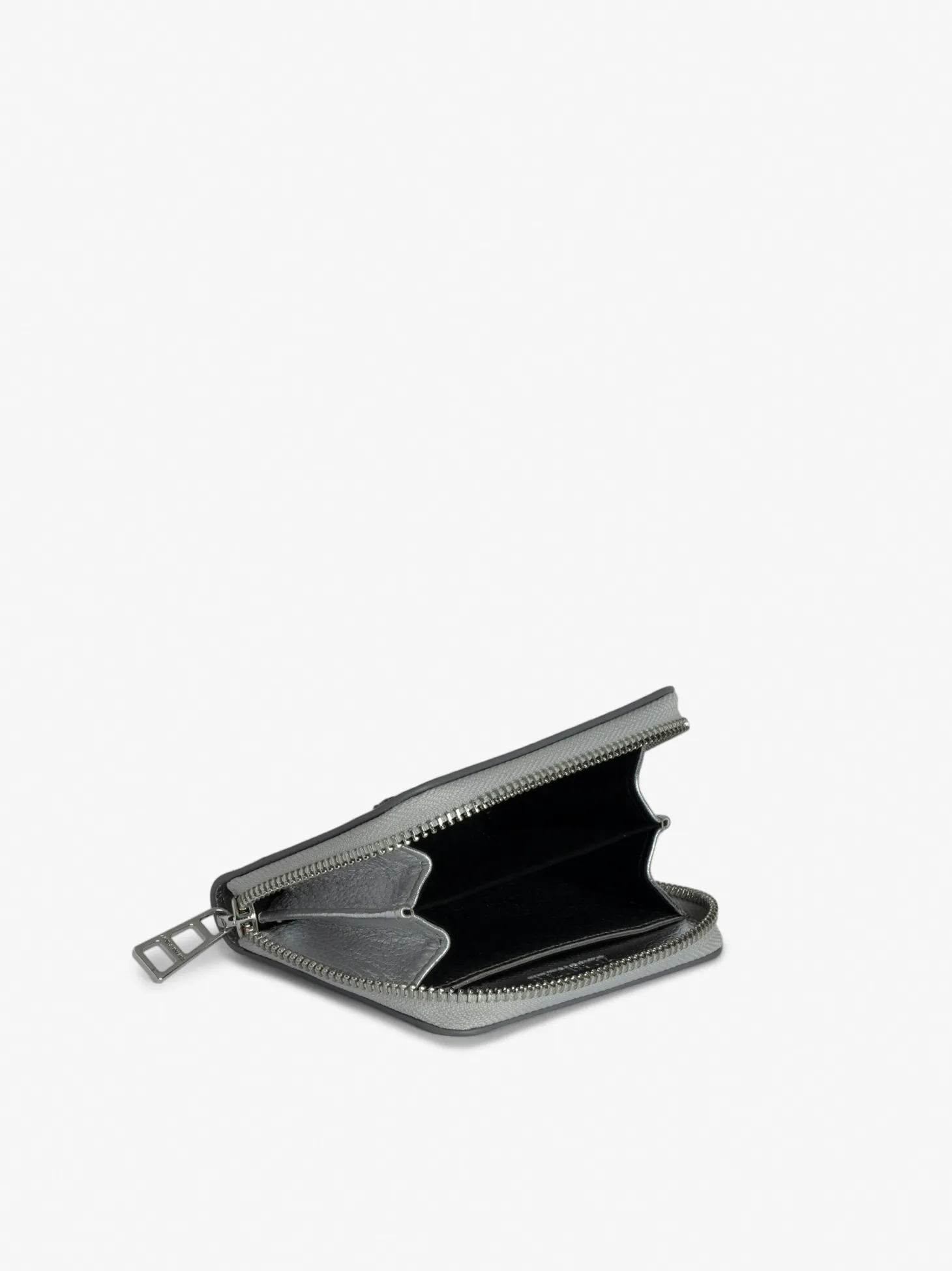 Store Zadig & Voltaire Mini ZV Coin Purse Silver