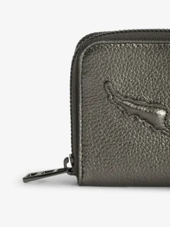 Online Zadig & Voltaire Mini ZV Coin PurseNEW Gun