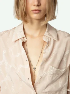 Online Zadig & Voltaire Morning Silk ShirtNEW Sweet