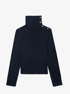 Discount Zadig & Voltaire Nalma Cashmere SweaterNEW Encre