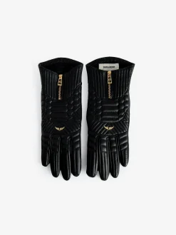 Best Zadig & Voltaire Out of Hands GlovesNEW Black