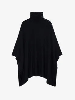 Sale Zadig & Voltaire Palma Cashmere PonchoNEW Encre