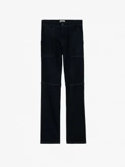 Shop Zadig & Voltaire Pio Jeans Brut