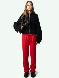 Outlet Zadig & Voltaire Pomy PantsNEW Crimson