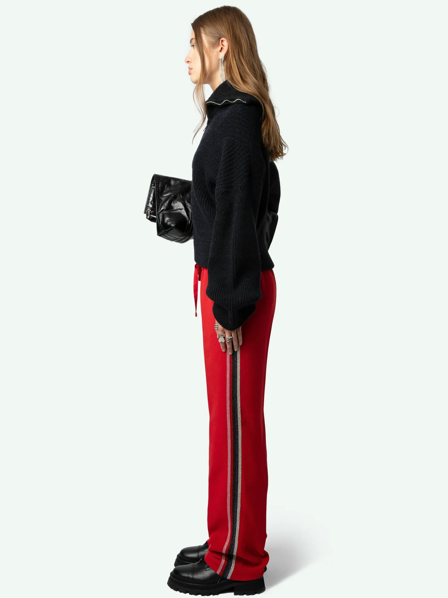 Outlet Zadig & Voltaire Pomy PantsNEW Crimson