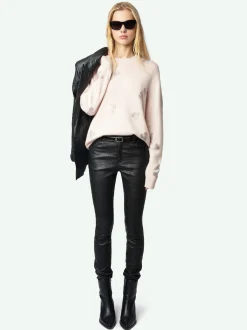 Store Zadig & Voltaire Pravis Cashmere SweaterNEW Pearly