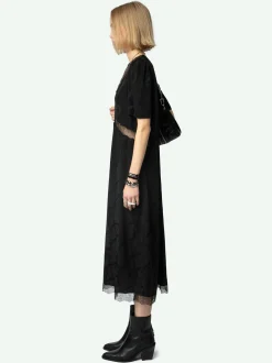 Flash Sale Zadig & Voltaire Redox Silk DressNEW Black