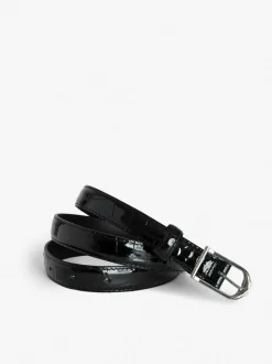 Online Zadig & Voltaire Rise Belt Black