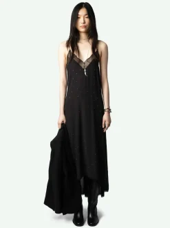 New Zadig & Voltaire Risty Diamanté DressNEW Stone