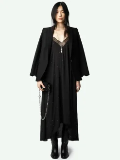 New Zadig & Voltaire Risty Diamanté DressNEW Stone