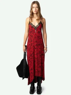 Flash Sale Zadig & Voltaire Risty DressNEW Crimson