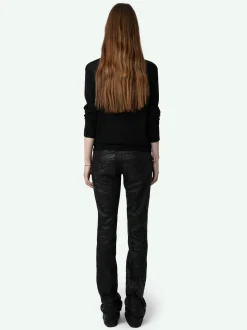 Best Sale Zadig & Voltaire Rivy Cashmere Sweater Black