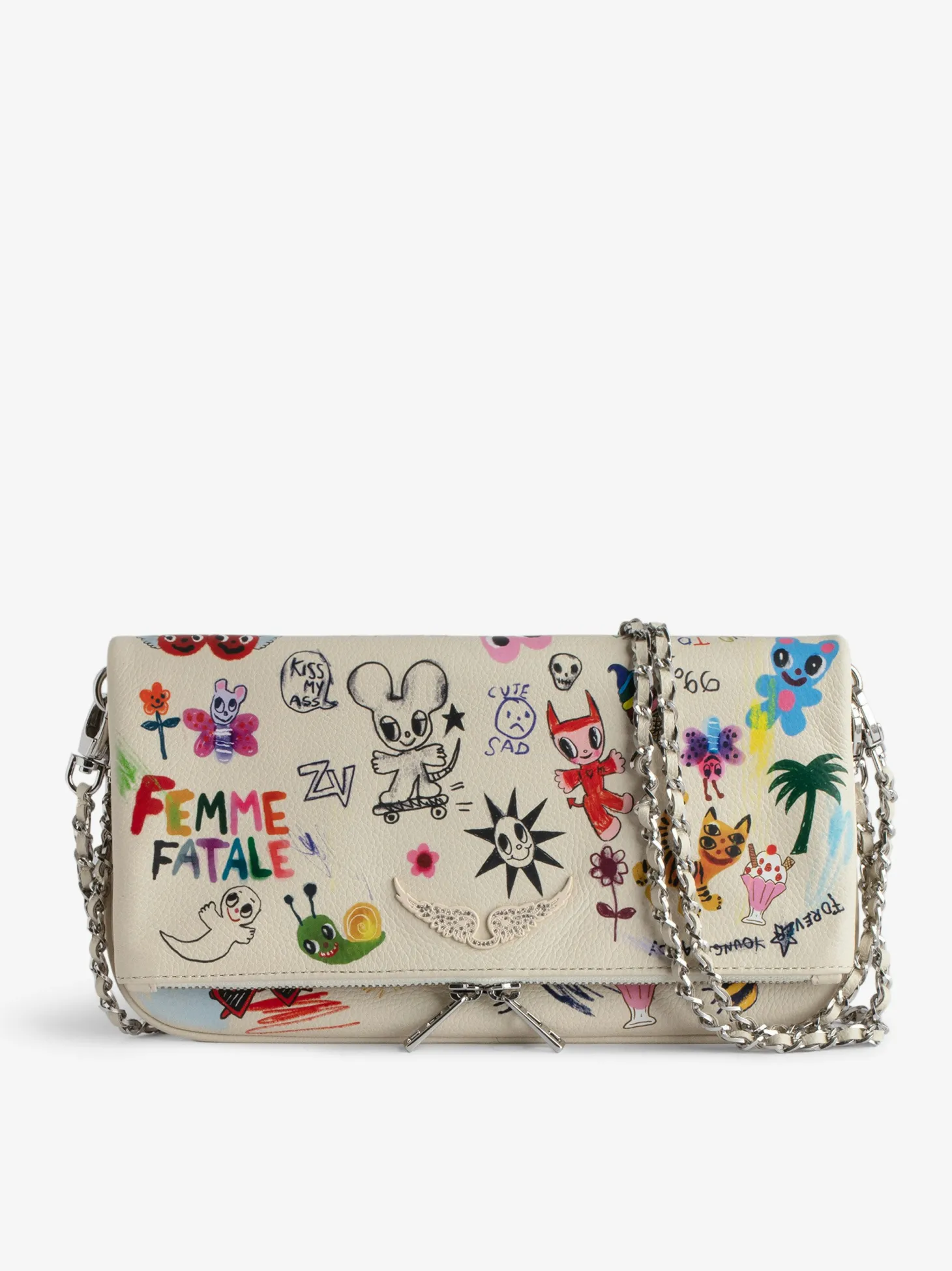 Outlet Zadig & Voltaire Rock Clutch Flash