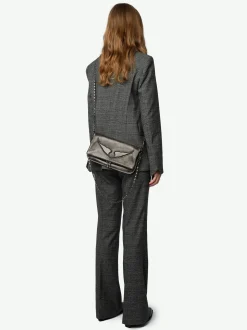 Cheap Zadig & Voltaire Rock ClutchNEW Gun