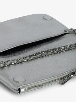 Hot Zadig & Voltaire Rock ClutchNEW Silver