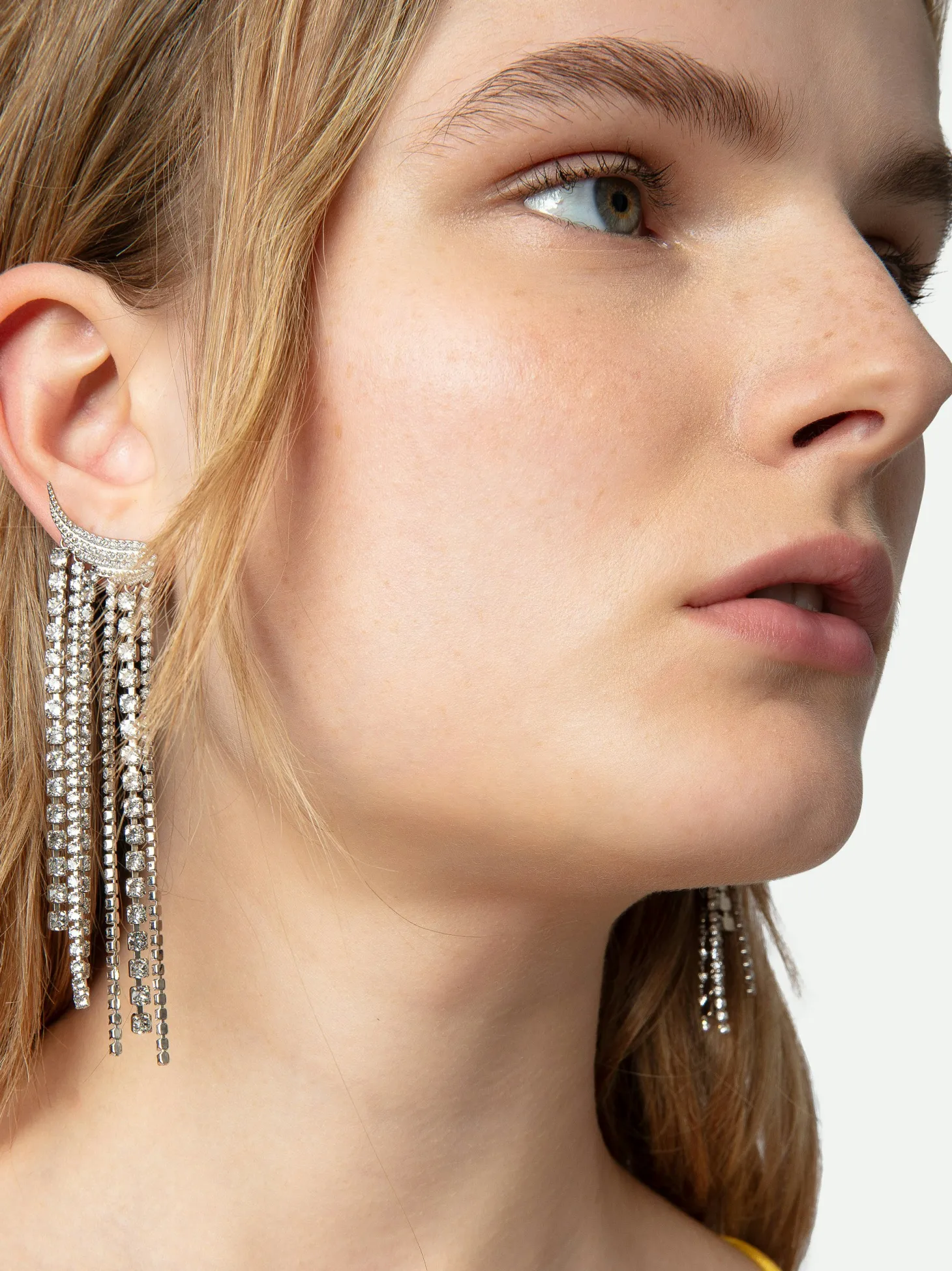 New Zadig & Voltaire Rock Color Earrings Shinysilver