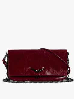Fashion Zadig & Voltaire Rock Eternal ClutchNEW Furious