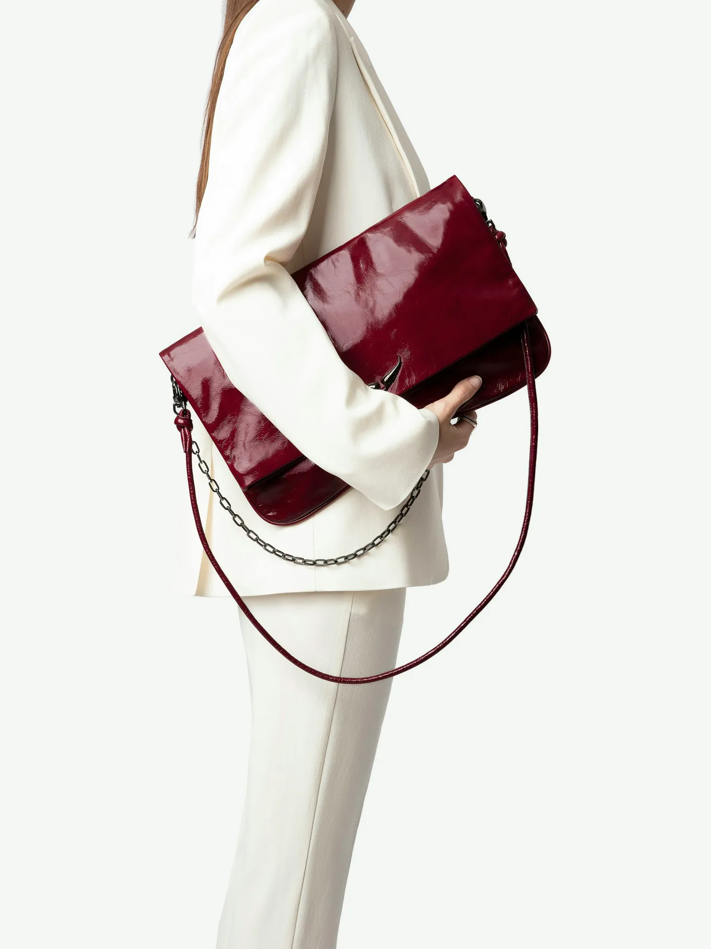 Best Zadig & Voltaire Rock Eternal XL ClutchNEW Furious