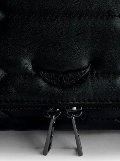 Clearance Zadig & Voltaire Rock Mat XL Scale ClutchICONIC Black