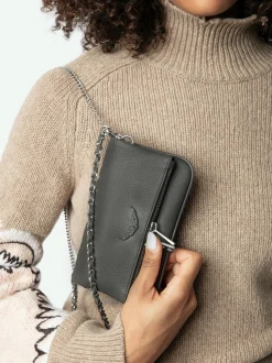 Hot Zadig & Voltaire Rock Nano Clutch Road