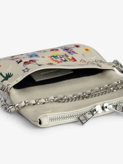New Zadig & Voltaire Rock Nano Clutch Flash