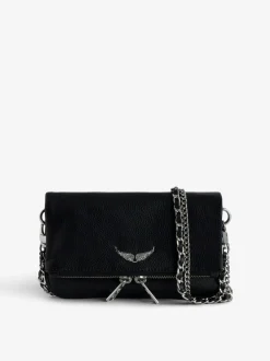 Hot Zadig & Voltaire Rock Nano ClutchICONIC Black