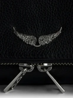 Hot Zadig & Voltaire Rock Nano ClutchICONIC Black
