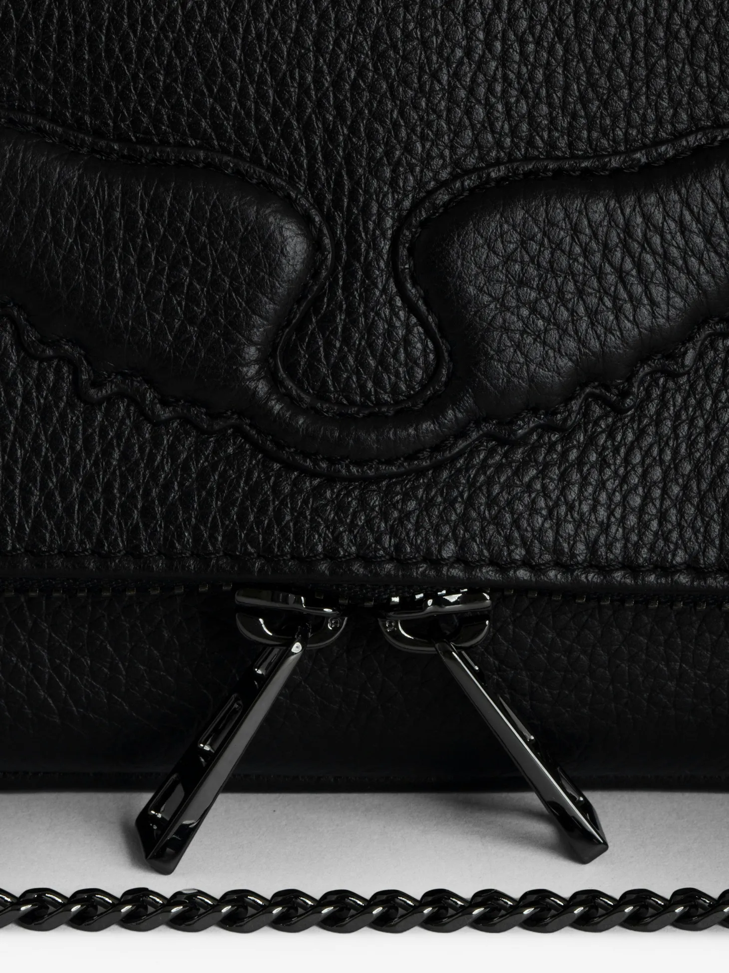 Hot Zadig & Voltaire Rock Nano ClutchNEW Black