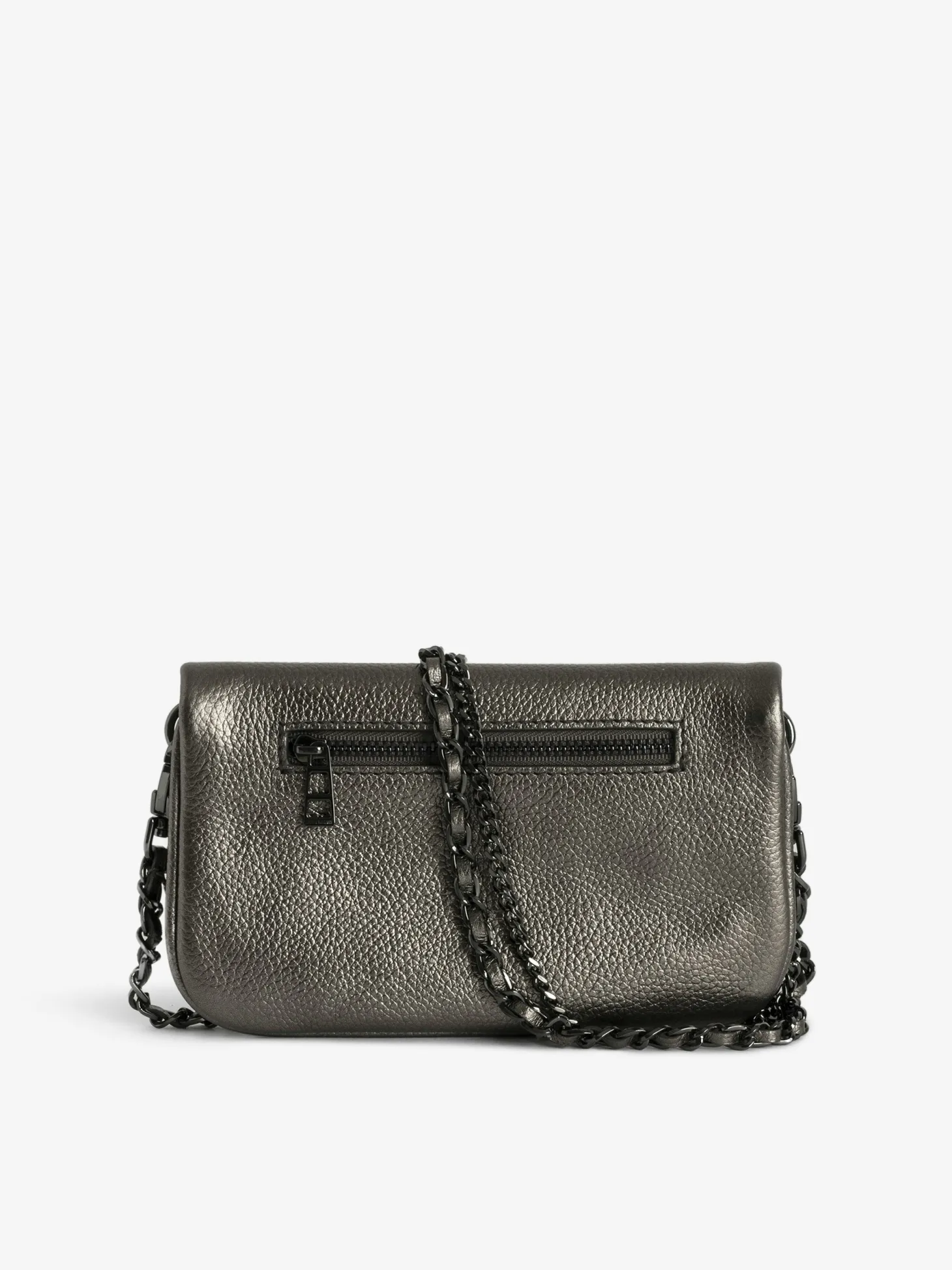 Outlet Zadig & Voltaire Rock Nano ClutchNEW Gun