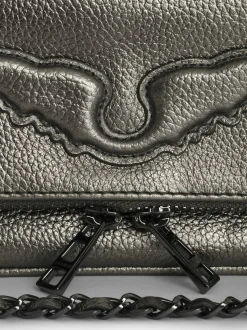 Outlet Zadig & Voltaire Rock Nano ClutchNEW Gun