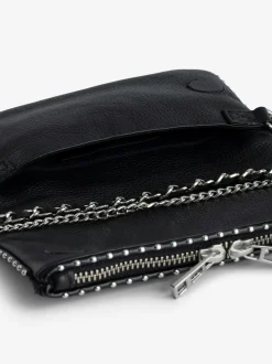 Flash Sale Zadig & Voltaire Rock Nano Studs ClutchICONIC Black
