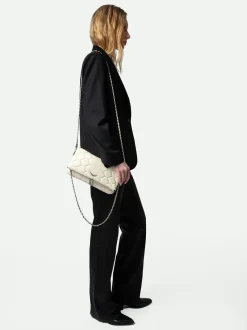 Shop Zadig & Voltaire Rock Quilted ClutchICONIC Flash