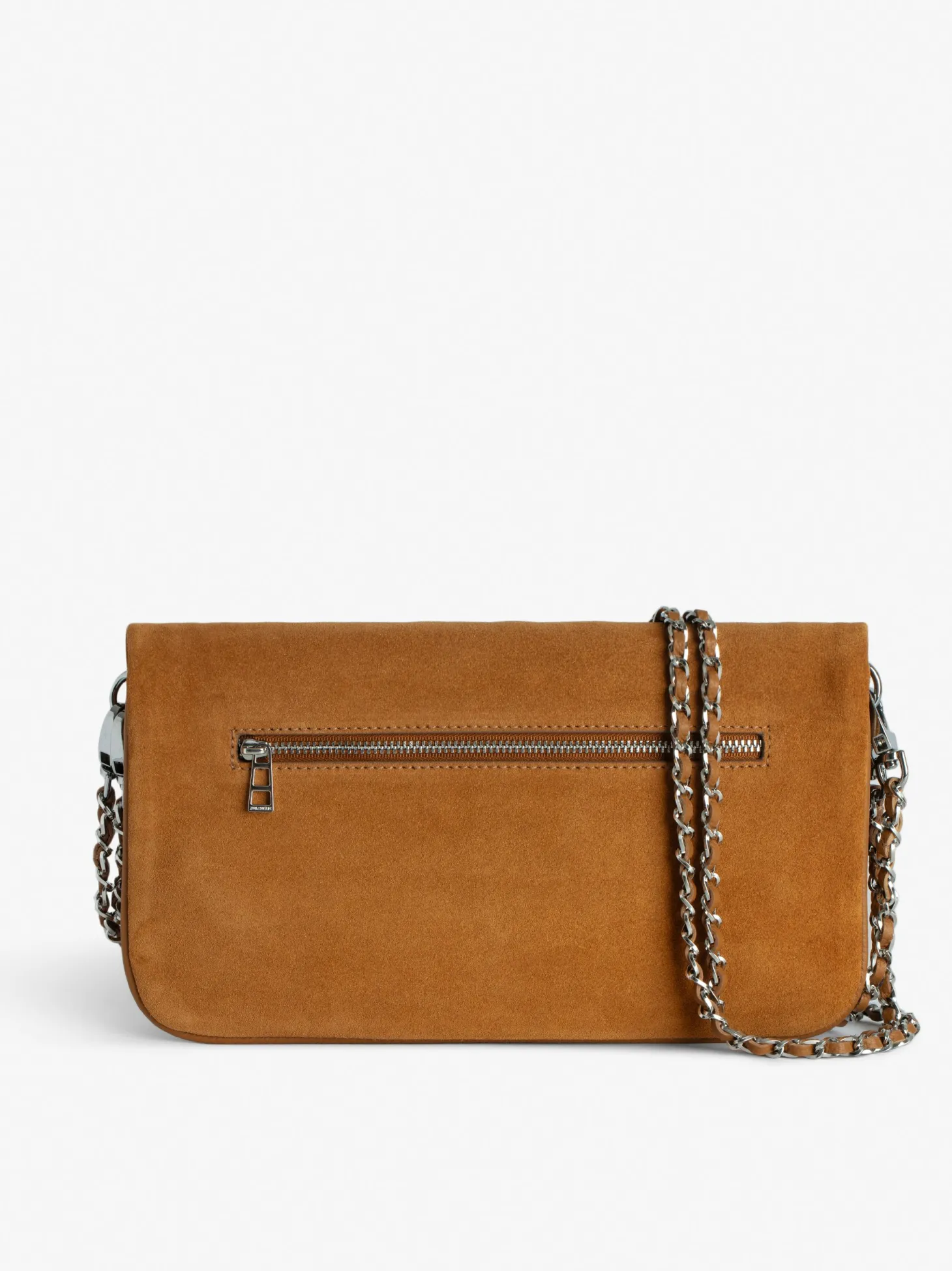 Sale Zadig & Voltaire Rock Suede Clutch Heritage