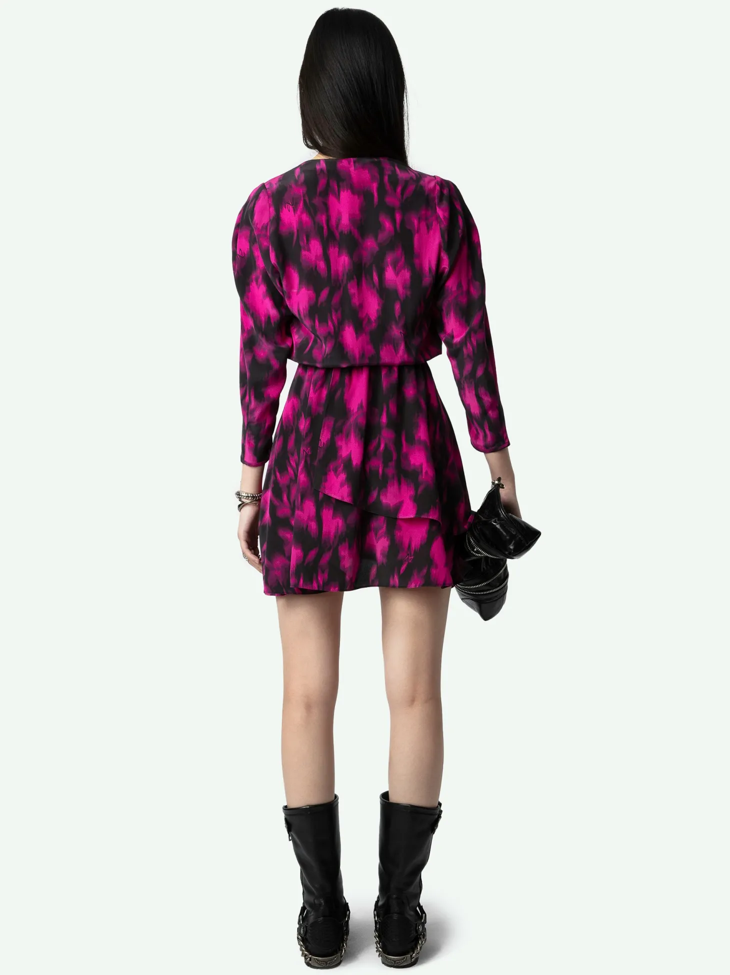 Flash Sale Zadig & Voltaire Rogers Silk DressNEW Black
