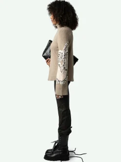 Store Zadig & Voltaire Sal Sweater Oatmeal