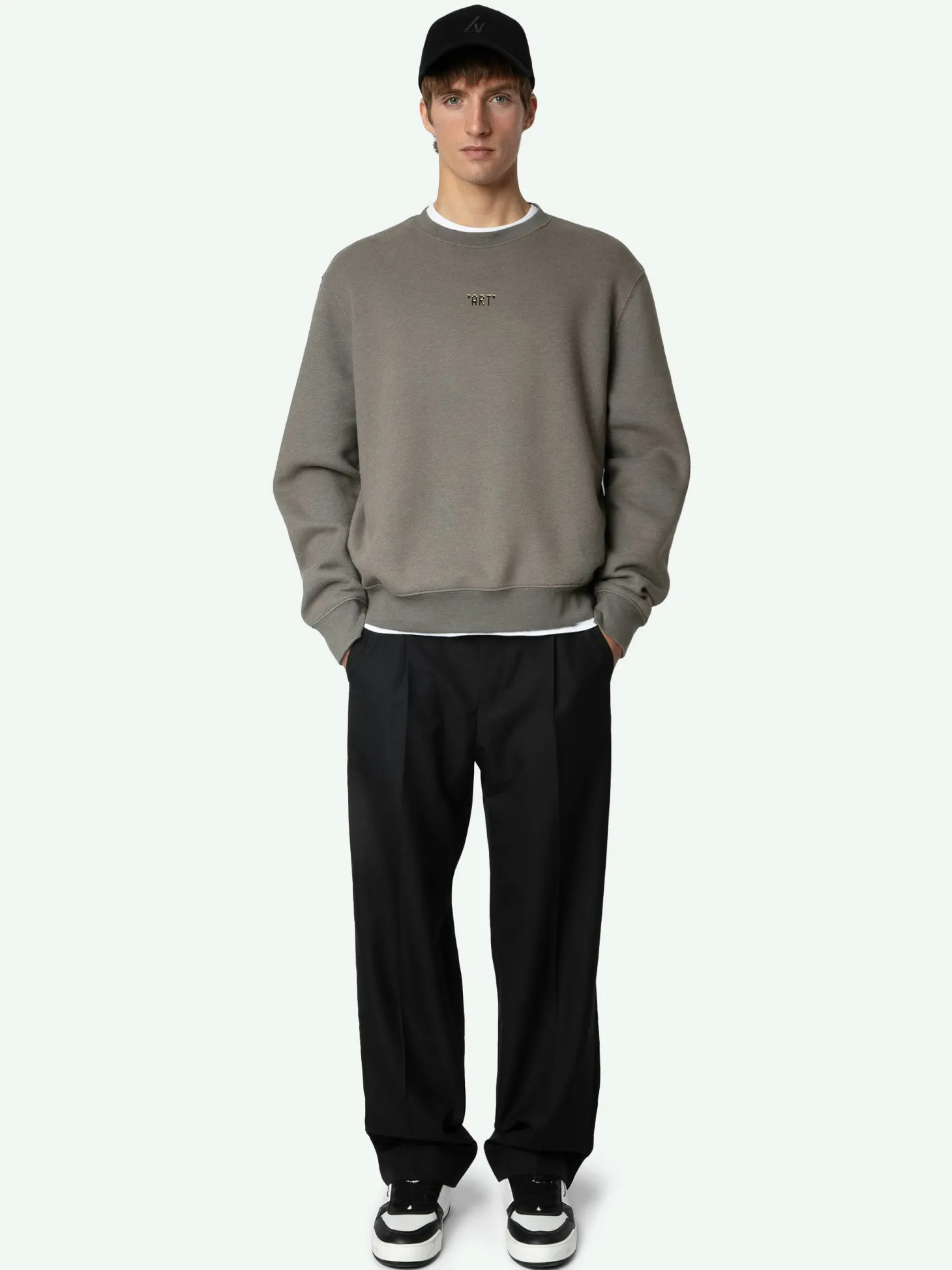 Outlet Zadig & Voltaire Simba Sweatshirt Mediumgrey