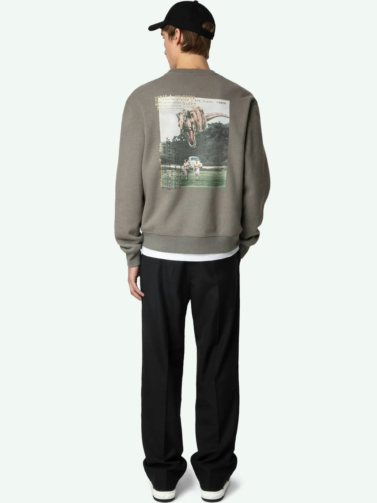 Outlet Zadig & Voltaire Simba Sweatshirt Mediumgrey