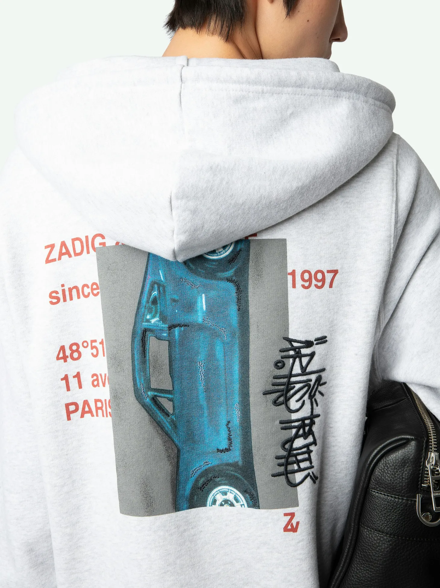 Shop Zadig & Voltaire Soda Photoprint SweatshirtNEW Grischineclair