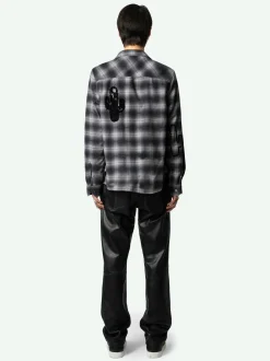 New Zadig & Voltaire Stan Shirt Grey